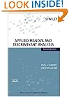 Applied MANOVA and Discriminant Analysis (Wiley Series in Probability and Statistics)