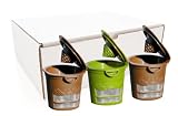 ekobrew Cup, Refillable Cup for Keurig K-Cup Brewers, Brown/Green, 3-Count by ekobrew Best Price
