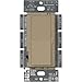 Lutron Diva LED+ Dimmer Switch for Dimmable LED, Halogen and Incandescent Bulbs, 150W/Single-Pole or 3-Way, DVSCCL-153P-MS, Mocha Stone