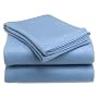Pike Street Fleece Full Sheet Set, Wedgewood