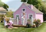 Gingerbread Cottage 8 x 12 With Floor Kit And DeckRail
