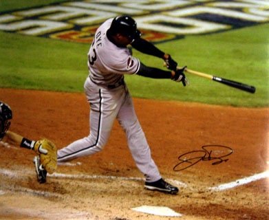 Jermaine Dye Autographed/Hand Signed 16x20 Photo
