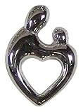 Mother and Child Sterling Silver Charm with Bracelet Lovely Janel Russel Design