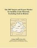 The 2007 Import and Export Market for Inedible Crude Materials Excluding Fuels in Belarus