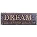 Adeco Decorative Wood Wall Hanging Sign Plaque 