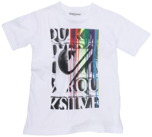 Quiksilver Jungen T-shirt Basic, white, 140 (10), KMBJE93136 Preisvergleich
