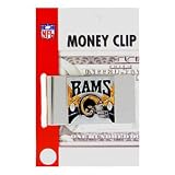 NFL Team Pewter Moneyclip St. Louis Rams