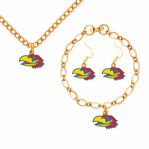 NCAA Kansas Jayhawks Jewelry Set