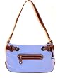 Etienne Aigner Lizette Blue/Maple Tote Handbag
