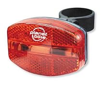 Planet Bike 3018-1 Rack Blinky 5- 5 LED Tail Light with Rack Mount and Batteries