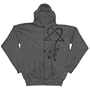 Him - Dripping Logo Zip Hoodie - Large