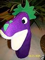 Baby Einstein Legends & Lore Purple Dinosaur / Dragon Bath Puppet Toy
