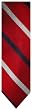 Men's Tommy Hilfiger Necktie Neck Tie Silk Red, Navy and Silver