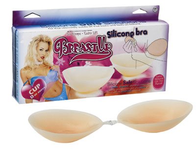 Breast Up Strapless Extra Lift Silicone Bra (Size D & above)