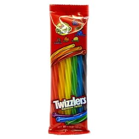 Twizzlers Rainbow Twists 53 g (Pack of 6)