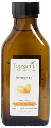 Topganic Intensive Oil with Obliphica Oil, 3.38 Ounce