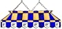 Imperial Washington Wizards Licensed 40-Inch Rectangular Stained Glass Billiard Table Light