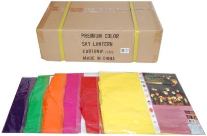 Original Ultra Premium Colored Sky Lantern 36pc Case Pack