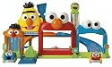 Sesame Street Elmo and Friends Giggle & Go Garage playset