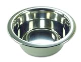 (Rosewood) 5" Deluxe Stainless Steel Bowl