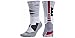 Nike New Men's Lebron Hyper Elite Crew Socks White/University Red/University Red Large