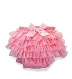 Mud Pie Baby-Girls Newborn Pretty In Pink Chiffon Bloomers