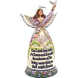 Jim Shore Heartwood Creek from Enesco Small Bereavement Angel Musical 9 IN