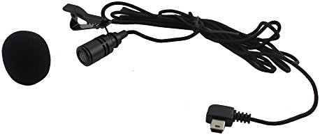 Xiaomax Mini USB Port Hands Free External Lavalier Microphone MIC for GoPro HERO3 3+ HERO4 Black &amp; Silver Edition Camera with Collar Clip (No Need 3.5mm Adaptor, Just Plug and Play)