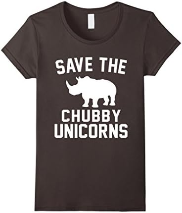 Women's Save the chubby unicorns T-shirt Medium Asphalt