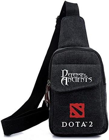 Mr Grey's Dota 2 School Hiking Cycling Fishing Camping Outdoor Canvans Messenger Shoulder Chest Bag
