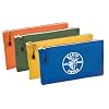 Klein Tools 5140 Canvas Zipper Bags, 4-Pack