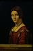 Portrait of a Lady from the Court of Milan, circa 1490-95 Stretched Canvas Poster Print by Leonardo da Vinci, 15x23