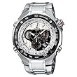 CASIO - EFE-500D-7AVEF EFE-500D-7AVEF Edifice - Reloj de caballero de cuarzo, correa de acero inoxidable varios colores (con alarma)