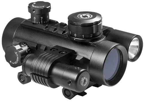 BarskaCrossDotElectroSightMultiRailTacticalRifleScope(1x30)