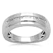 Sterling Silver Diamond Channel Set Men Sterling Silver Diamond Channel Set Men