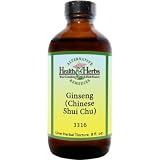 Alternative Health & Herbs Remedies Ginseng-chinese Shui Chu With Glycerine, 8-Ounce Bottle