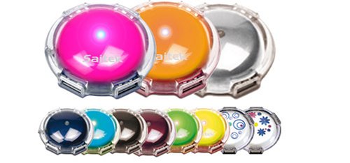 Saitek MINI UFO HUB METALLIC BLUE