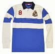 Tommy Hilfiger Mens Long Sleeve Rugby Polo T-Shirt