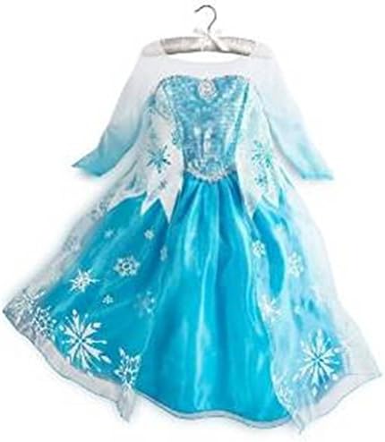 Queen Elsa Snow Snowflake Dress Costume Cosplay