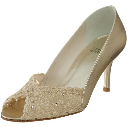 Stuart Weitzman Women's Chantelle Peep-Toe Pump Stuart Weitzman Women's Chantelle Peep-Toe Pump