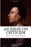 An Essay on Criticism