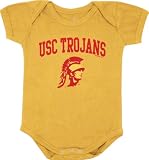 USC Trojans Newborn/Infant Gold Big Fan Creeper