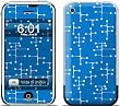 Blues Club Design Protective Skin Decal Sticker for Apple iPhone (2G)