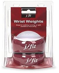 Soft Wrist Weights (pair) 1 pound each, Size: 2 lb pair; Colour may vary