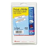 File Folder Labels- Orange(3 Packs)