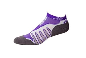 K-Swiss Max iMPACT Blade Max Socks - Womens - white/deep lavender, medium