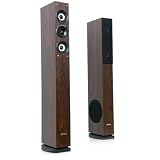 960 Watt Stand Lautsprecherboxen 4-Wege PAAR BENG wallnuss - 