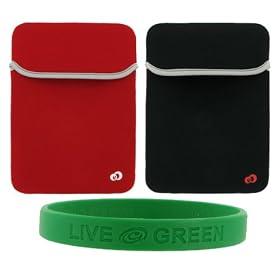 Neorpene Sleeve Case with Extra Pocket Compatible Acer Aspire One AOD150 10.1-Inch Mini Netbook Laptop - (Acer Aspire One Laptop NOT included)
