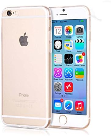 BOYIN IPhone 6(4.7 inches)case,Thin(0.3mm) and transparent TPU protection shell, Scratch-Resistant Clear Slim Fit Cover with Shock Absorbent TPU Hybri Bumper Protection (White)