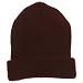 Heavy Weight Watch Cap Beanie - Maroon W16S37E image 4